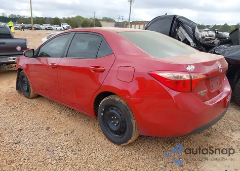 2019 Toyota Corolla Le z USA, uszkodzony, nr VIN 2T1BURHE5KC225668